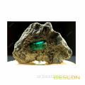 Bescon Mineral Rocks Gem Vines 6 Sides 16mm Dice Set 20 Pack ، 5/8 "D6 Mineral Rock Dice في ألوان متنوعة